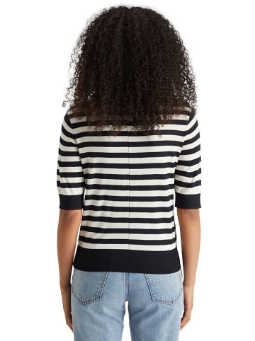 Scotch & Soda Pullover in Schwarz/ Weiß