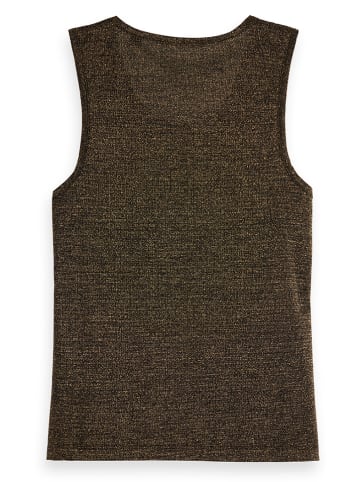 Scotch & Soda Top in Dunkelbraun