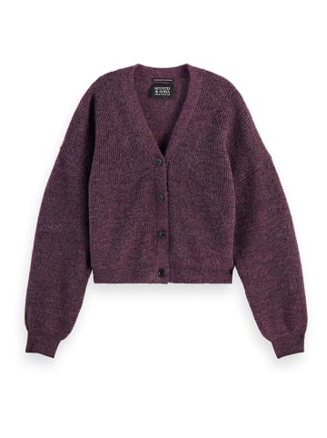Scotch & Soda Vest auberginekleurig