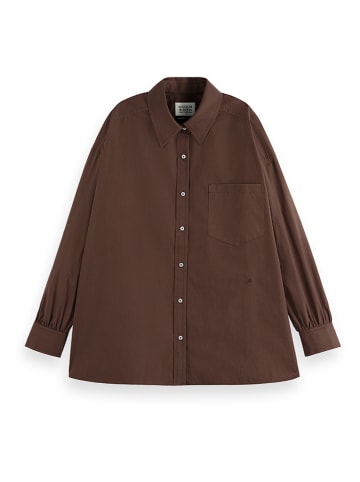 Scotch & Soda Koszula w kolorze brązowym
