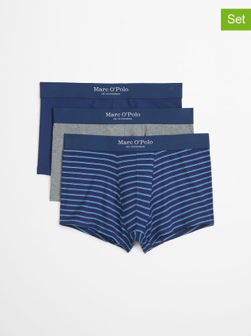 Marc O´Polo Bokserki (3 pary) w kolorze niebiesko-szarym