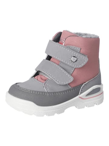 PEPINO Winterboots "Benso-S" lichtroze/grijs