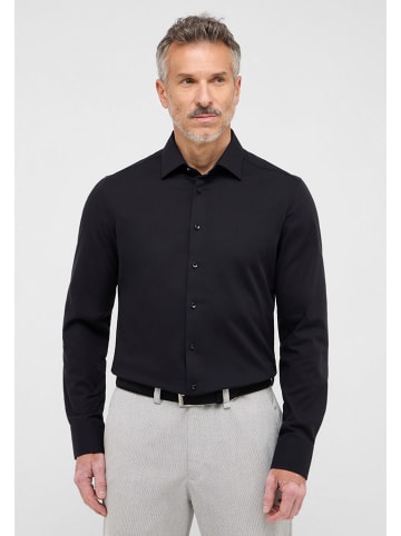 Eterna Koszula - Slim fit - w kolorze czarnym