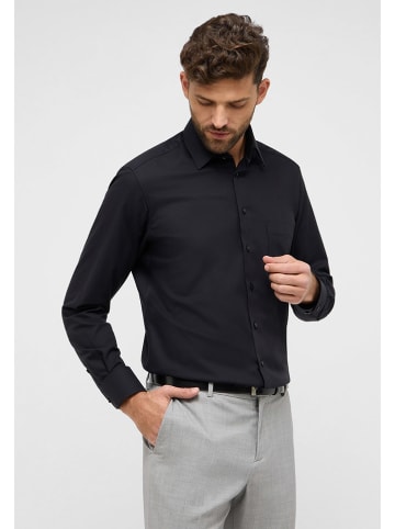 Eterna Hemd - Modern fit - in Schwarz