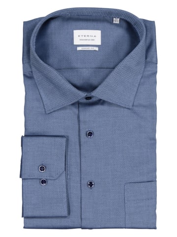 Eterna Hemd - Comfort fit - in Blau