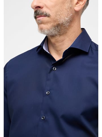 Eterna Koszula - Slim fit - w kolorze granatowym