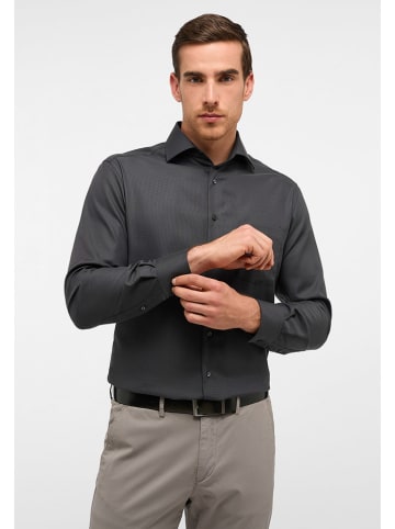 Eterna Hemd - Modern fit - in Schwarz