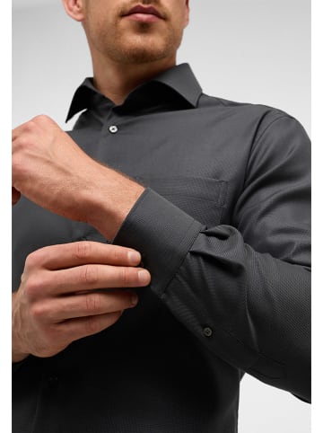 Eterna Hemd - Modern fit - in Schwarz