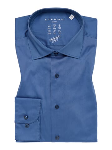 Eterna Hemd - Slim fit - in Blau