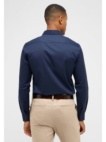 Eterna Blouse - slim fit - donkerblauw