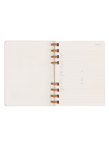 Moleskine Spiraalkalender paars - (B)20,4 x (H)25,2 cm