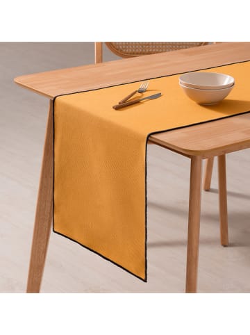GAMUSI Tafelloper "Plain" geel