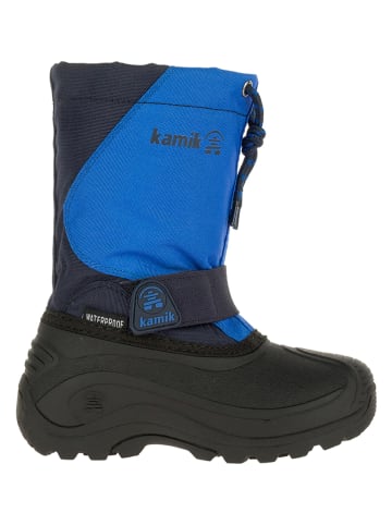 Kamik Winterstiefel "Snowfox3WP" in Blau/ Dunkelblau