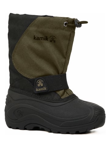 Kamik Winterstiefel "Snowfox3WP" in Oliv/ Schwarz