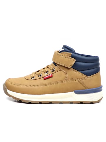 Levi´s Sneakers "Ascot" in Hellbraun/ Dunkelblau