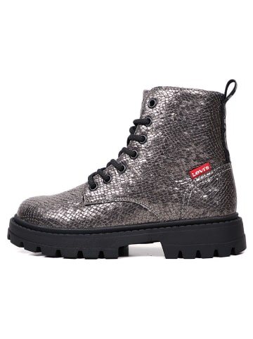 Levi's Boots "Pasadena Refresh" antraciet/zilverkleurig