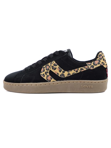 Levi´s Sneakers "Swift JR" in Schwarz/ Gelb/ Hellbraun
