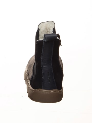 POM POM Leren barefootschoenen donkerblauw