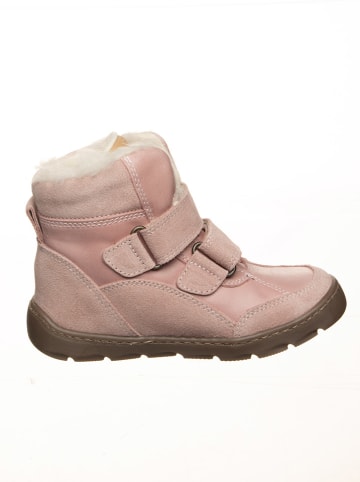 POM POM Leder-Barfußschuhe in Rosa