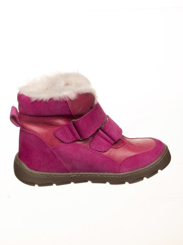 POM POM Leder-Barfußschuhe in Pink