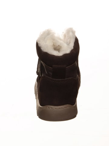 POM POM Leder-Barfußschuhe in Braun