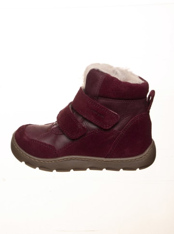 POM POM Leder-Barfußschuhe in Rot