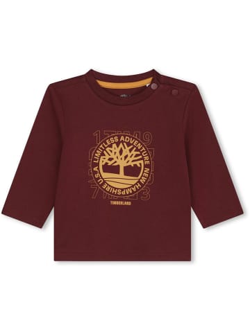 Timberland Koszulka w kolorze brązowym