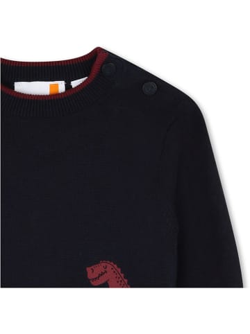 Timberland Pullover in Schwarz/ Rot
