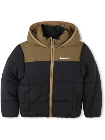 Timberland Kurtka pikowana w kolorze czarno-oliwkowym