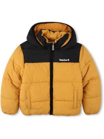 Timberland Doorgestikte jas geel/zwart
