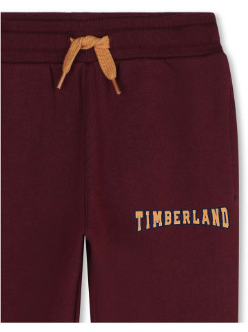 Timberland Spodnie dresowe w kolorze bordowym