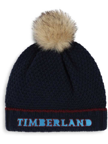 Timberland Muts met pompon donkerblauw