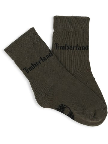 Timberland Skarpety (3 pary) w kolorze oliwkowo-granatowo-niebieskim