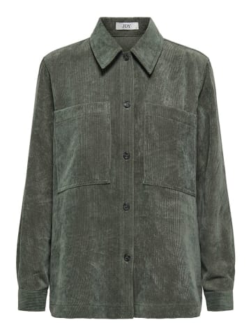 JDY Corduroyblouse grijs