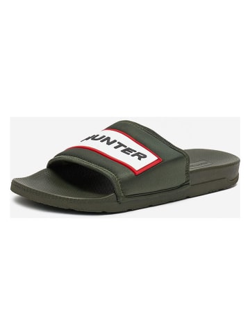 Hunter Klapki "M-865993" w kolorze khaki