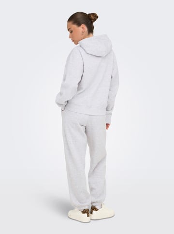 ONLY Hoodie in Hellgrau