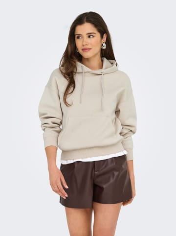 ONLY Hoodie zandkleurig