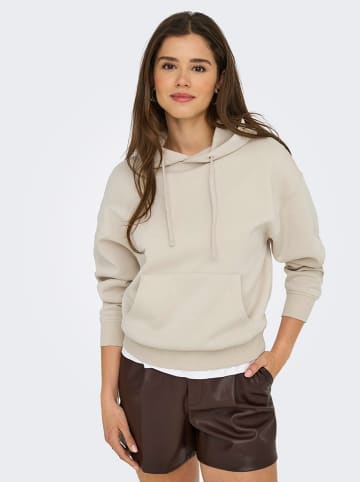 ONLY Hoodie zandkleurig