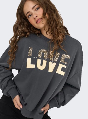 ONLY Sweatshirt antraciet