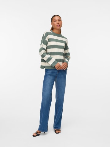 Vero Moda Trui groen/crème