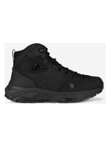 Hunter Leder-Trekkingschuhe "H1-061" in Schwarz
