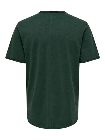ONLY & SONS Shirt "Benne" in Dunkelgrün