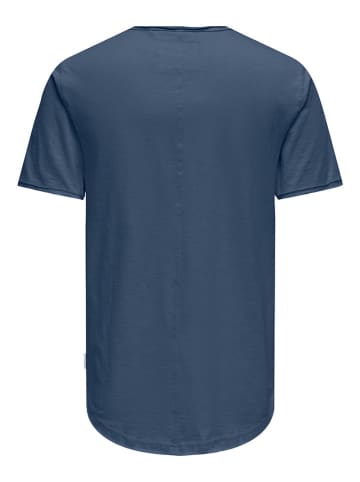 ONLY & SONS Shirt "Benne" donkerblauw