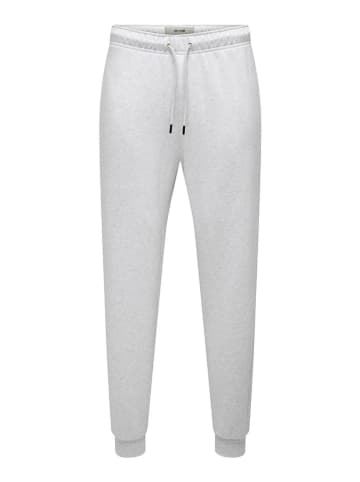 ONLY & SONS Sweatbroek "Ceres" lichtgrijs
