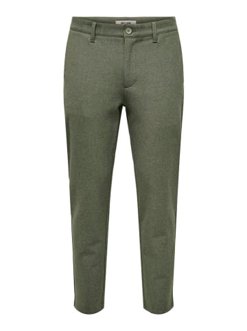 ONLY & SONS Chinobroek "Mark" - slim fit - kaki