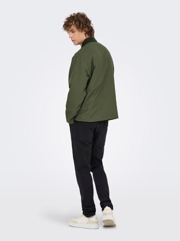 ONLY & SONS Kurtka przejściowa "Kosmo" w kolorze khaki