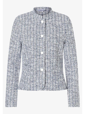 More & More Blazer in Weiß/ Blau