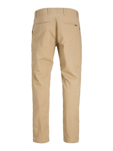 Jack & Jones Spodnie chino "Marco" w kolorze beżowym