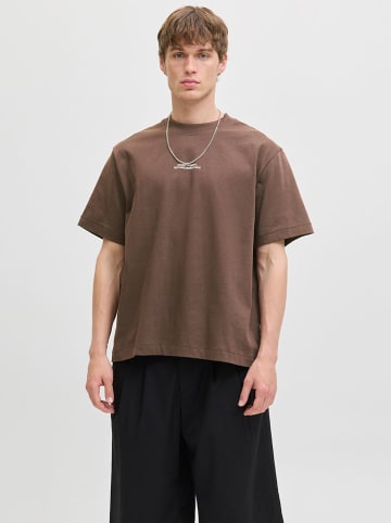 Jack & Jones Koszulka w kolorze brązowym