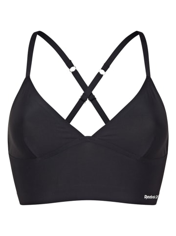 Reebok Biustonosz sportowy "Senna" w kolorze czarnym